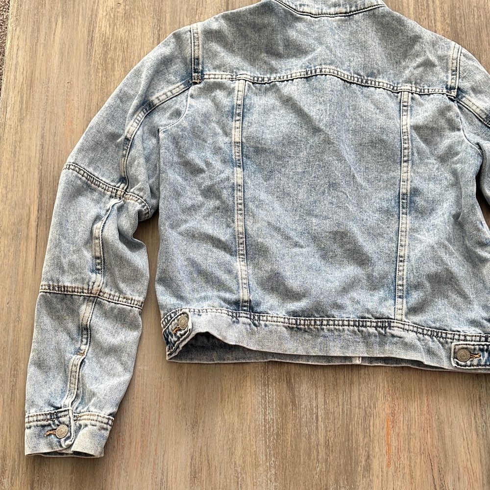 Free People Light Blue Jean Jacket - Picture 13 of 16